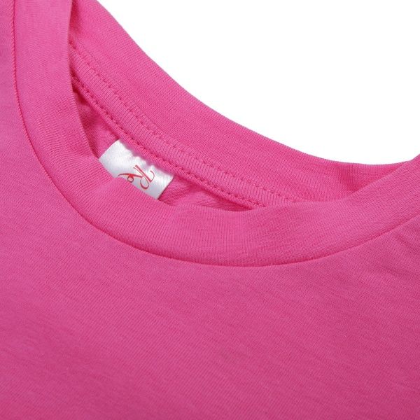 Футболка детская Роксана Пирожное р.104 малиновый 
