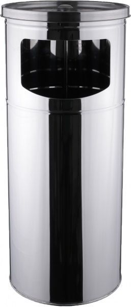 Урна-попільниця EforMetal срібний 495