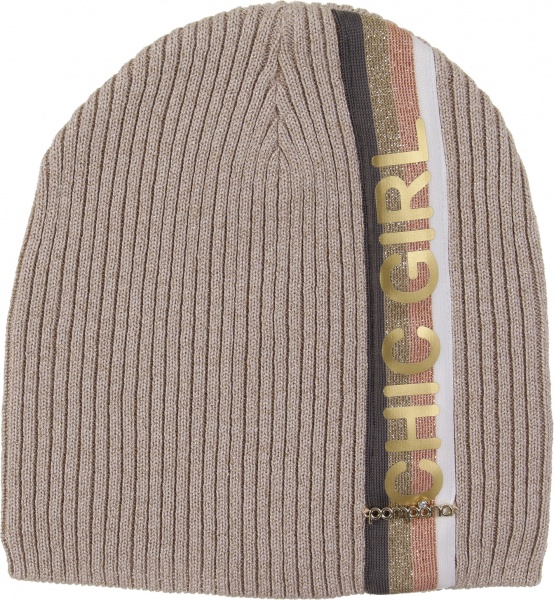 Шапочка детская для девочки Pampona 21 V P 54 р.50 светлое золото 