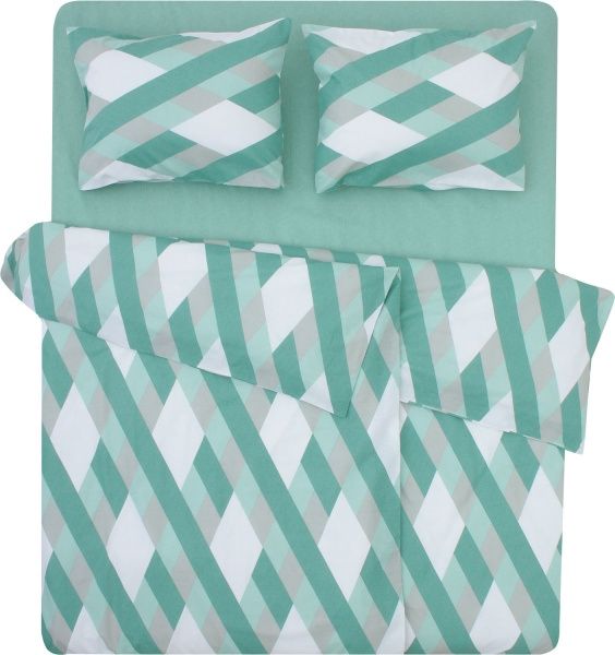 Комплект постельного белья Track семейный разноцветный UP! (Underprice) 