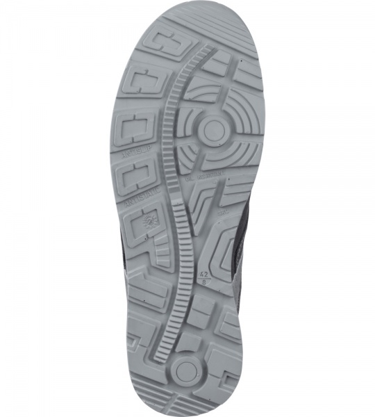 Полуботинки рабочие WURTH MODYF профессиональные CETUS O1 р.44 M427015044 черный с серым