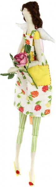 Кукла интерьерная Ангел цветочный