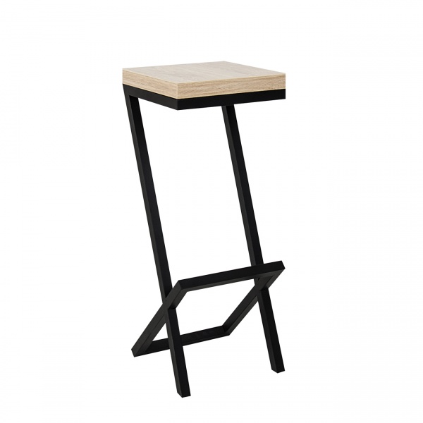 Стул барный Сумах Дуб Античный 300х300х710 мм 