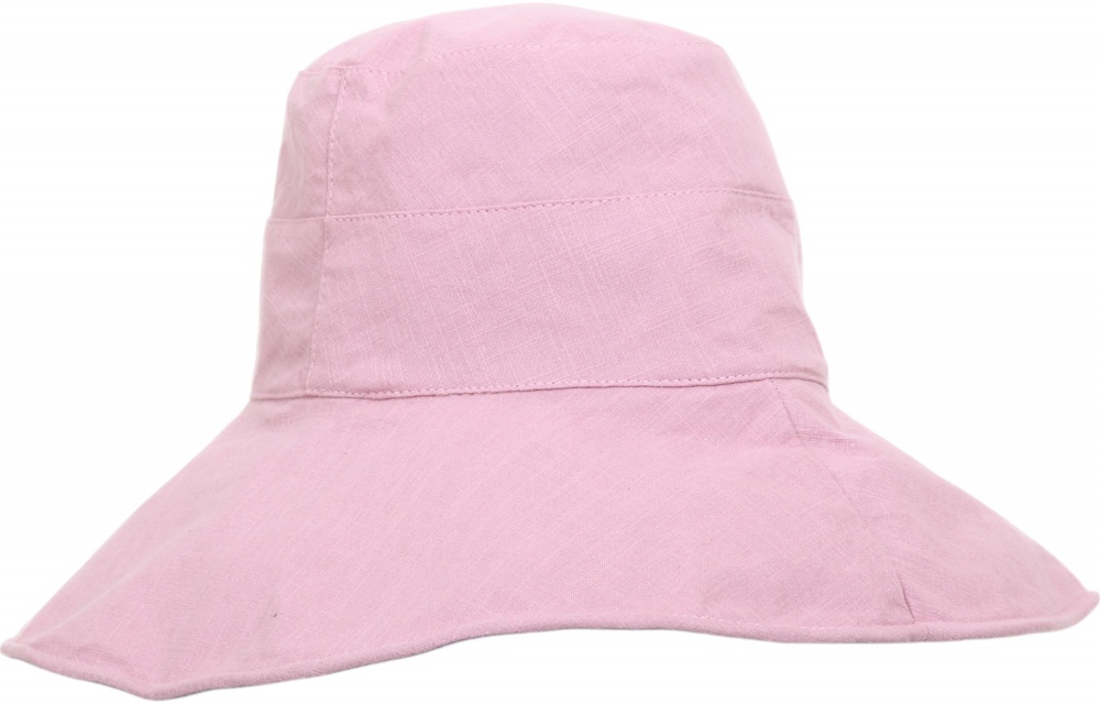 Шляпа с длинными полями Luna Becky one size серо-розовый