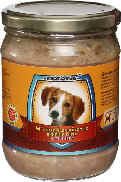 Консерва Леопольд Мясной деликатес с птицей 500 г