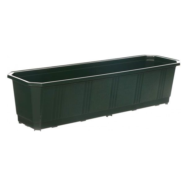 Ящик балконный Пласт-Бокс 60 см зеленый