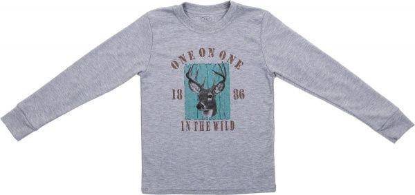 Пижама детская Фламінго р.140 сірий 249-222-18 