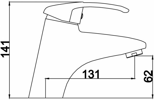 Змішувач для умивальника Mixxen Тенденс MXAL0305