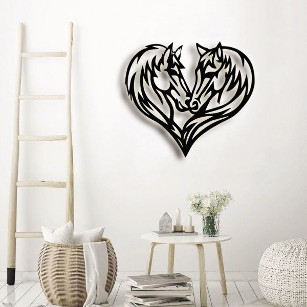 Панно Кони Love PN034 41x46 см 