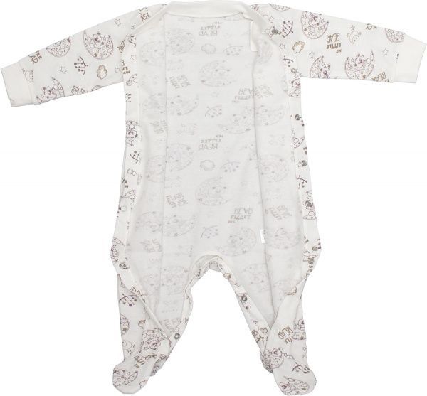 Боди Фламинго ясельный р.74 молочный 647-310 