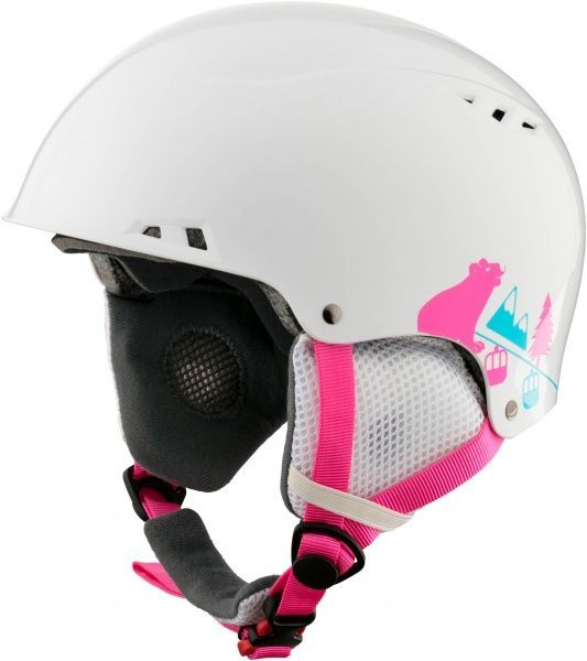 Горнолыжный шлем TECNOPRO Snowfoxy SK587 253521 253521 р. S белый с розовым