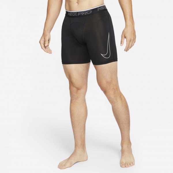 Лосины Nike M NP DF SHORT DD1917-010 р.S черный