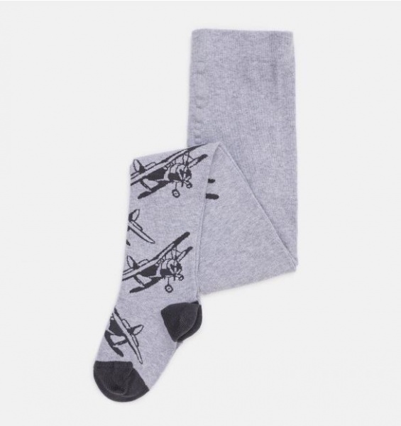 Колготки для мальчиков Wola W28.N01 244р.104-110 серый 