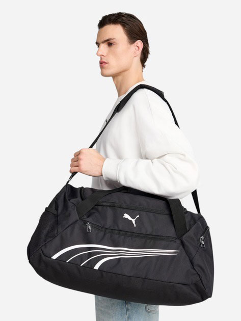 Спортивная сумка Puma Fundamental Medium Sports Bag 09118901 черный