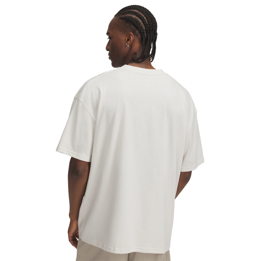 Футболка Under Armour M HW OS Branded SS 1389146-110 р.XL бежевый