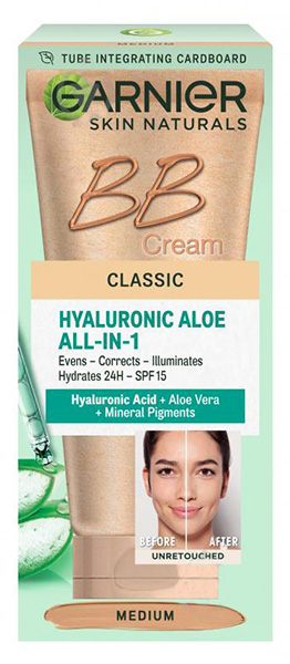 ВВ-крем Garnier Секрет бездоганності натурально-бежевий для нормальної шкіри 50 мл