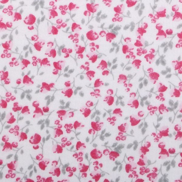 Комбинезон Фламинго боди ясельный Цветы р.68 молочно-розовый 663-222-4 