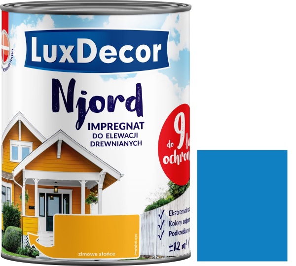 Імпрегнат LuxDecor Njord Безхмарне небо мат 5 л 5,2 кг
