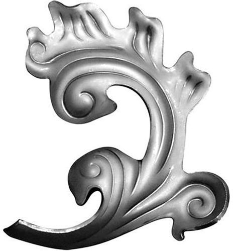 Лист Радуга-N візерунковий правий 110х85х2 мм 3510600