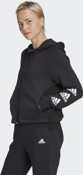Джемпер Adidas W STACKED FZ HD GC6919 р. XS