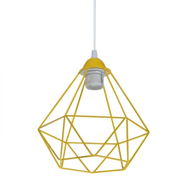 Підвіс Светкомплект Loft 2123 1x40 Вт E27 жовтий 