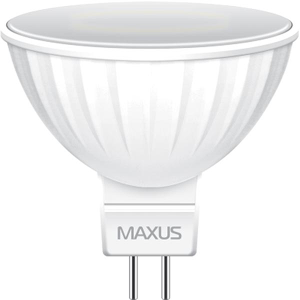 Лампа LED Maxus MR16 5 Вт GU5.3 тепле світло