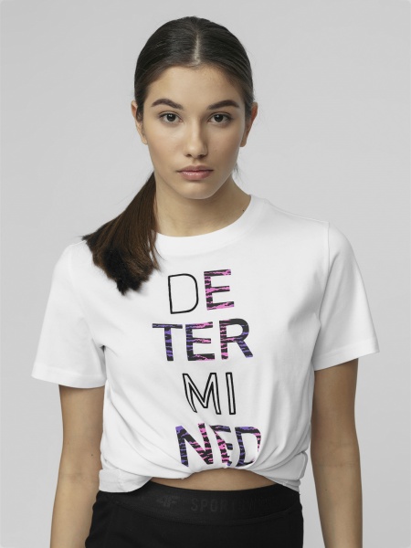 Футболка 4F H4L21-TSD018-10S р.3XL білий