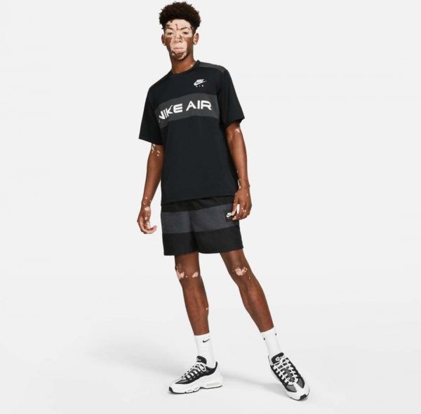Футболка Nike M NSW AIR MESH TOP DA0583-010 р.L чорний