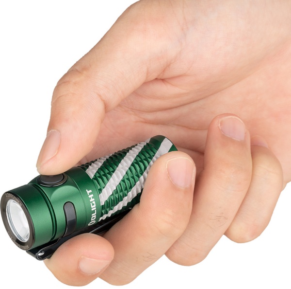 Фонарик Olight Baton 3, ц:christmas green брелок зеленый
