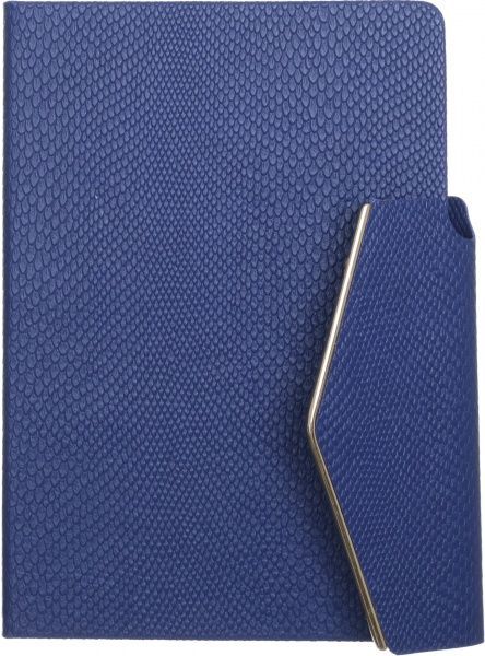 Блокнот Для офісу А5 96 арк. в клітинку синій JONSER