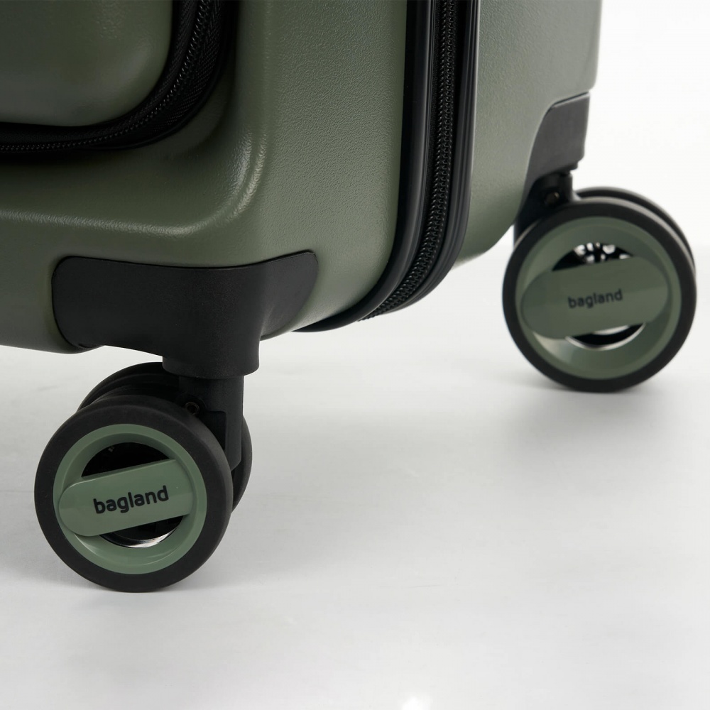Чемодан Bagland VELO L 96 л хаки
