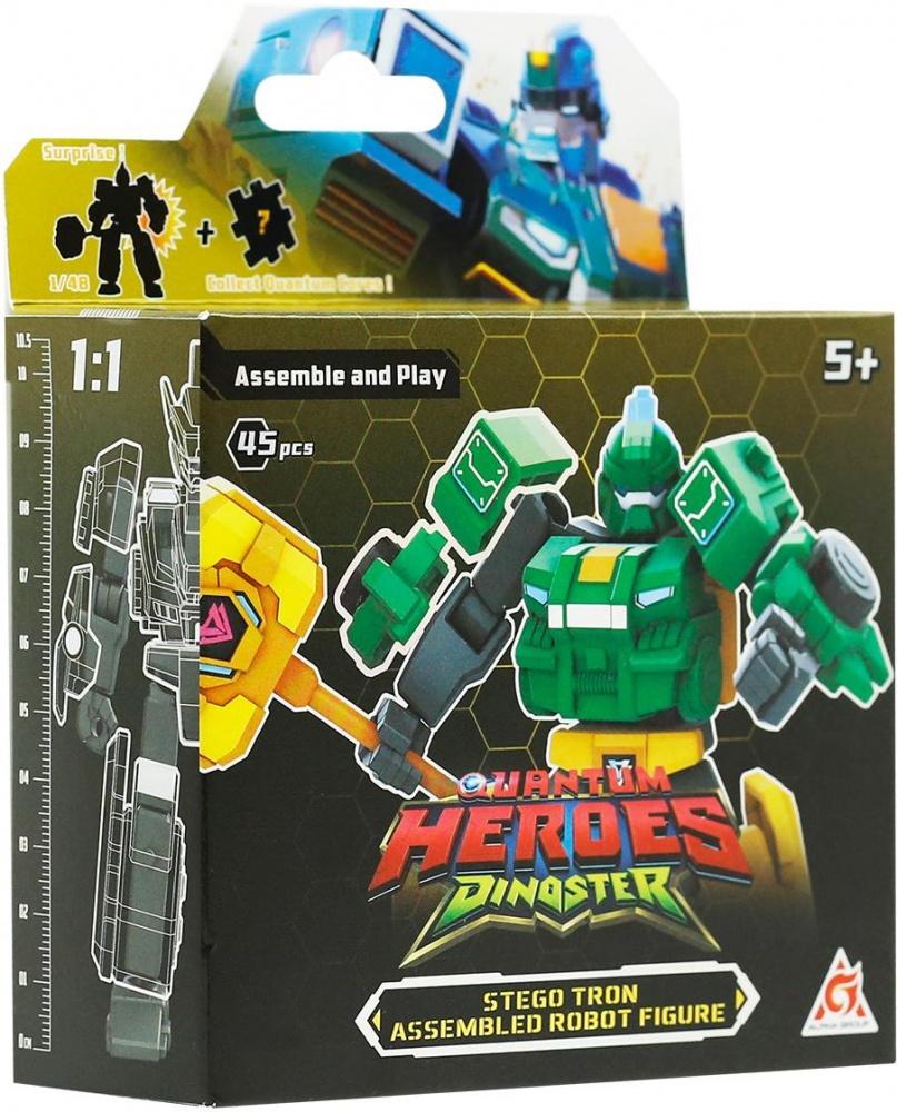 Іграшка DINOSTER Робот-конструктор Стего Трон EU580881A-4