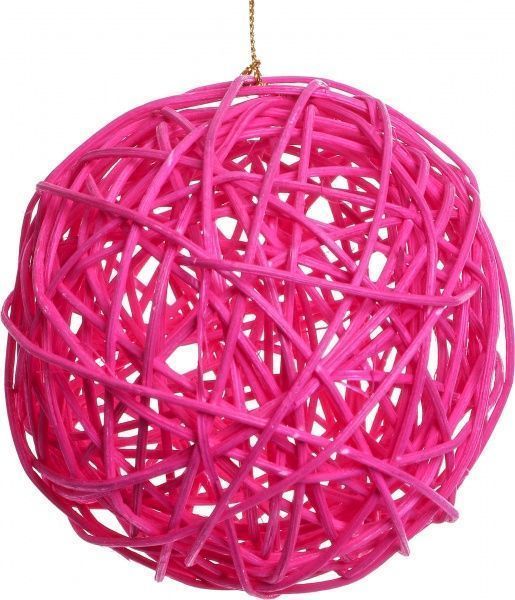 Новорічна декорація Куля малинова T625-101