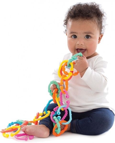 Прорезыватель Playgro Кольца разноцветные 15 408
