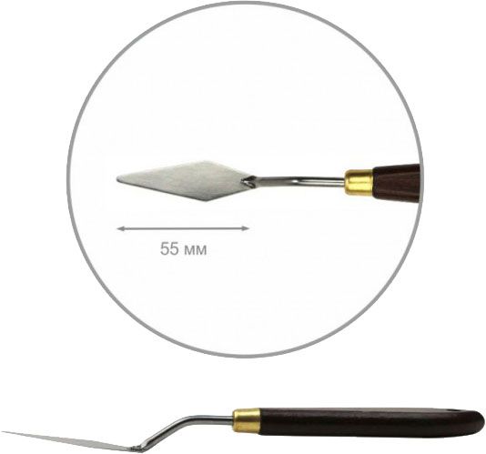 Мастихин Classic ромб 5,5 см № 45 ROSA Gallery 