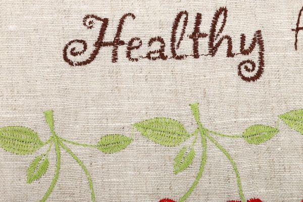 Рушник кухонний Хелсі фуд фрукти 45x65 см Галерея льону бежевий 