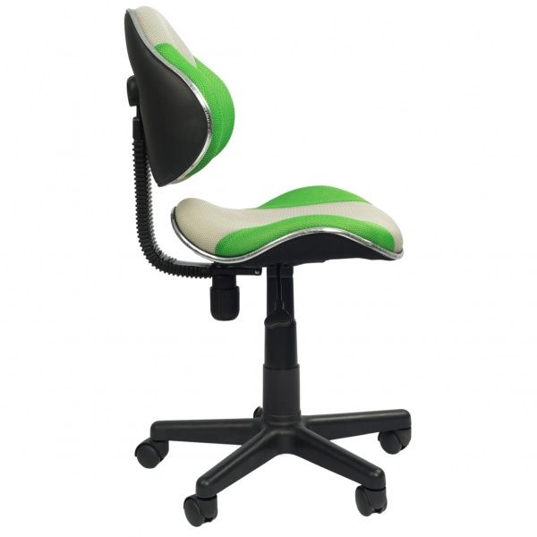 Кресло детское STR FW1 серый/зеленый 