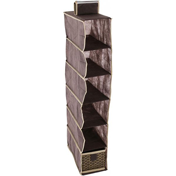 Органайзер для одежды Brown 5x30x84 см