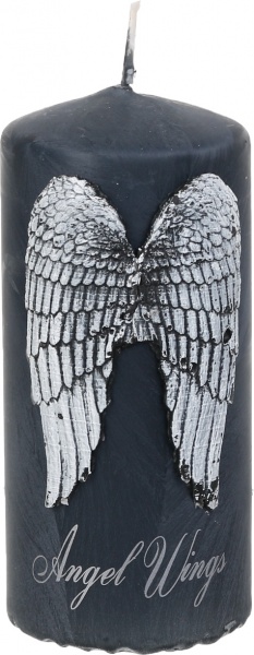 Свічка декоративна Циліндр 70х100 Крила ангела Pako-If