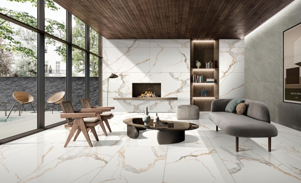 Плитка Cerossa Ceramica Elba Gold 120x60 