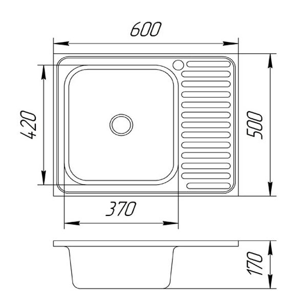 Мойка для кухни Family z5636L 