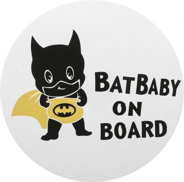 Наліпка TERRAPLUS BatBaby on board