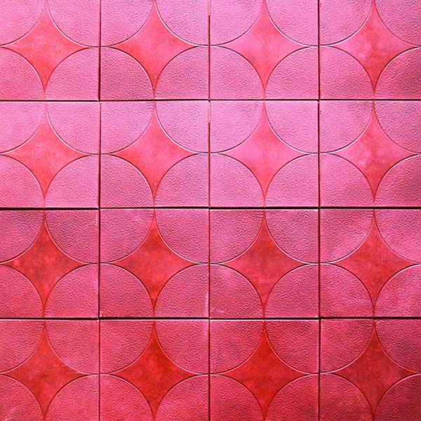 Тротуарна плитка 300х300х30 Венера червона