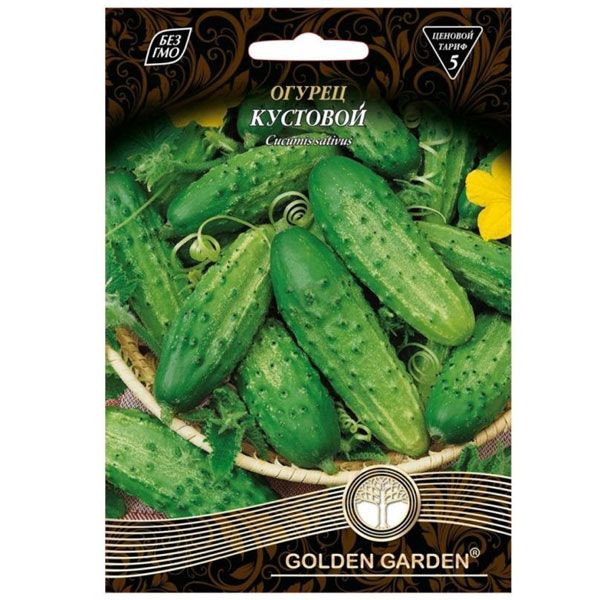 Семена Golden Garden огурец Кустовой 10г
