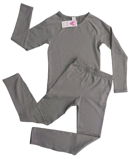 Комплект термобелья Роза 200908 р.116 светло-серый 