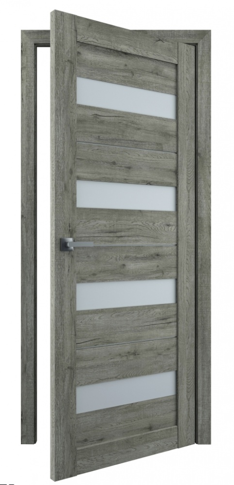 Дверне полотно Dverona 501 ПО 900 мм дуб вулканічний