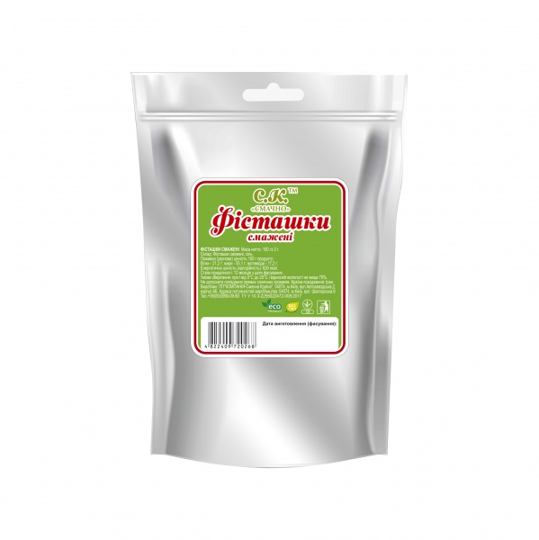 Фісташки Смачно смажені 100 г