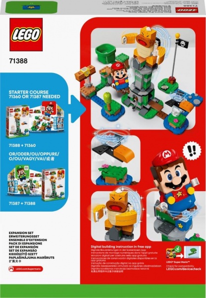 Конструктор LEGO Super Mario Доп. набор «Падающая башня босса братца-сумо» 71388