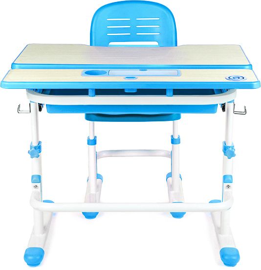Комплект парта і стілець-трансформер FunDesk Lavoro Blue