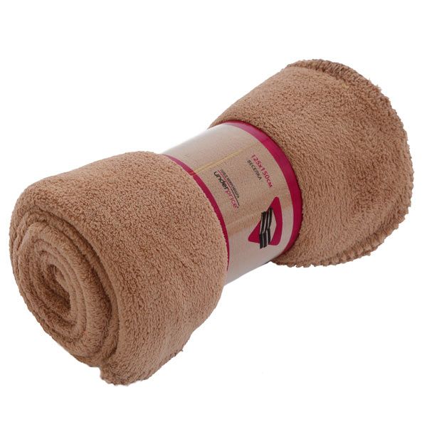 Плед микрофибра Underprice Радуга бежевый 125x150 см 51918256